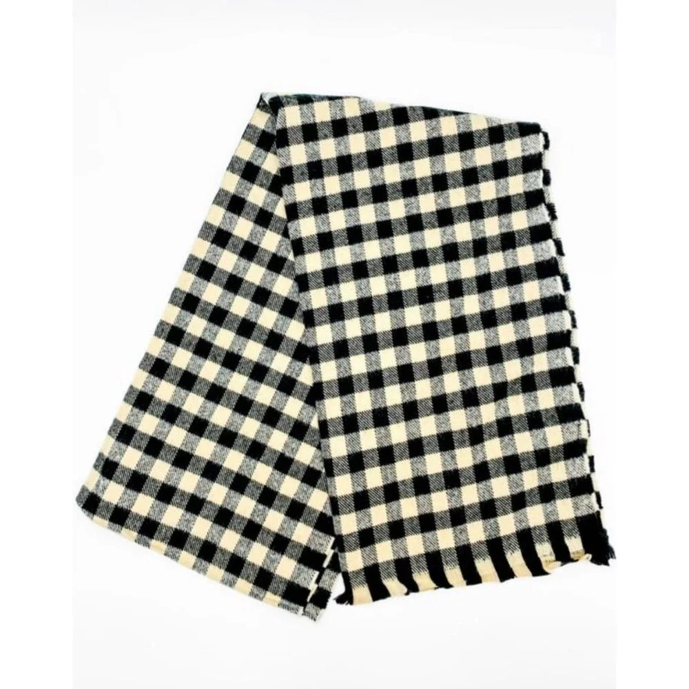 Scarf wrap scarf blanket style soft scarf buffalo plaid scarf new in wrap NEW